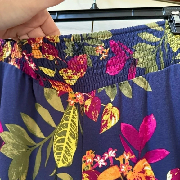 J. Jill Cropped Wide Leg Pull On Pants Women’s size medium - Picture 4 of 10